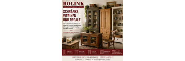 Schränke, Vitrinen und Regale