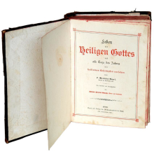 Buch Matthäus P. Vogel "Leben des Heiligen Gottes auf alle Tage des Jahres" Styl Verlag 1899