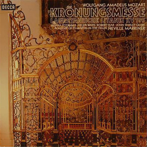 Schallplatte "Krönungsmesse - Lauretanische Litanei KV 195" Mozart LP 1972