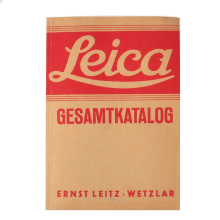 Heft Leica "Gesamtkatalog" Nachdruck 1981 Ernst...