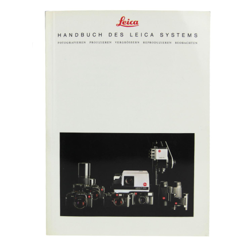 Heft Leica "Handbuch des Leica Systems" 12/89 Leica GmbH