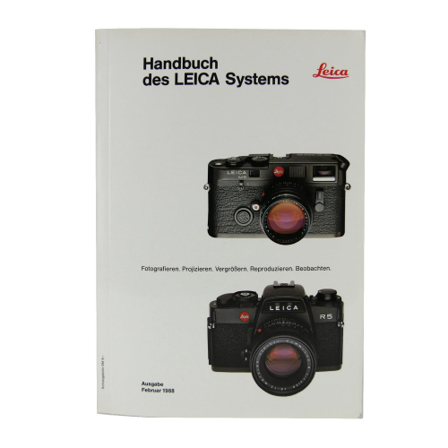 Heft Leica "Handbuch des Leica Systems" 2/88 Leica GmbH