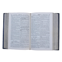 Buch "Die heilige Schrift" Groß-Oktavausgabe Sächsische Haupt-Bibelgesellschaft mit Schuber 1915