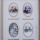 Fotoalbum Kabinettfotos Zusammenstellung Leder um 1900