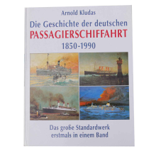 Buch Arnold Kludas Die Geschichte der deutschen Passagierschiffahrt 1850-1990 Kabel Verlag
