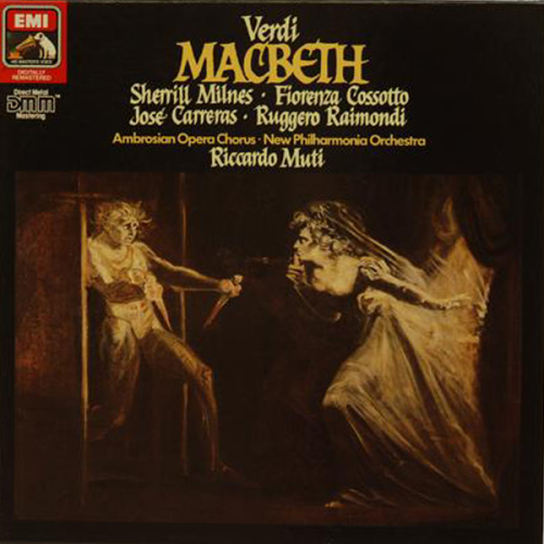 Schallplatten "Macbeth" Verdi Riccardo Muti 2 LPs 1985