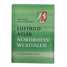 Buch Muuß Schüttler "Luftbild-Atlas Nordrhein-Westfalen" Karl Wachholtz Verlag 1969