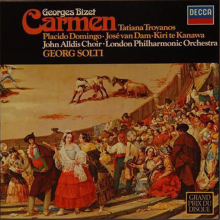 Schallplatten "Carmen" Bizet Georg Solti 3 LPs...