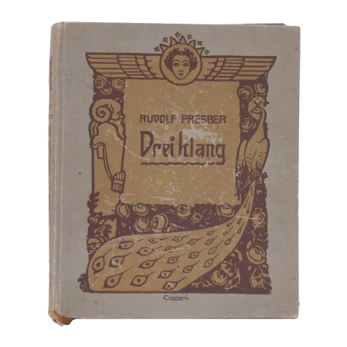 Buch Rudolf Presber "Dreiklang" F. G. Cottasche Buchhandlung Nachf. 1913