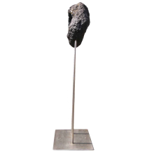 Skulptur "Metamorphes Universum" Diabas Marmor Edelstahl