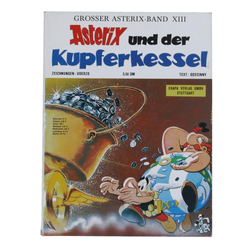 Heft René Goscinny Albert Uderzo Asterix und der Kupferkessel
