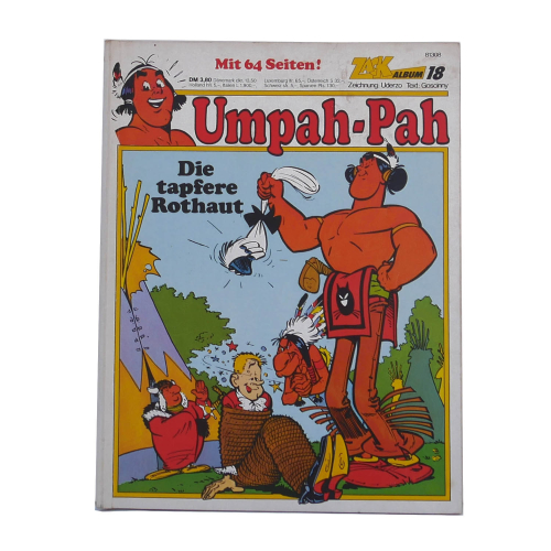 Heft René Goscinny Albert Uderzo Umpah-Pah - Die tapfere Rothaut