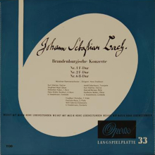 Schallplatte - Brandenburgische Konzerte Nr. 1, Nr. 2...