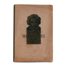 Buch - Deutsches Beethoven-Fest Bonn Carthaus 1927