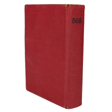 Buch - Bürgerliches GesetzuBuch - Biederstein Verlag 1949