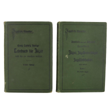 Bücher Winckell Hartigs "Handbuch für Jäger, Jagdberechtigte und Jagdliebhaber" & "Lehrbuch für Jäger" 4 Bände Neumann