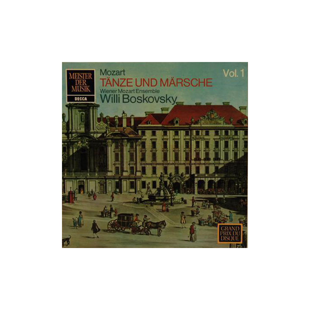 Schallplatte Tänze und Märsche Vol. 1 Mozart Willi Boskovsky LP 
