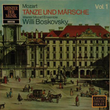 Schallplatte - Tänze und Märsche Vol. 1 Mozart...