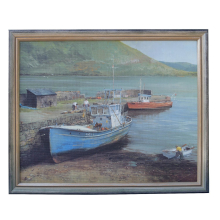 Kunstdruck Clive Madgwick "Fishing Boats,...
