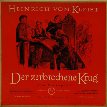 Schallplatte "Der Zerbrochene Krug" Kleist...