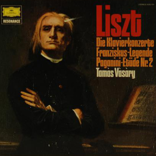 Schallplatte "Die Klavierkonzerte - Franziskus-Legende - Paganini-Etüde Nr. 2" Liszt LP 1975