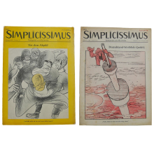 Hefte Olaf Iversen "Simplicissimus" 23 Stück 1957-1960