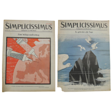 Hefte Olaf Iversen "Simplicissimus" 23 Stück 1957-1960