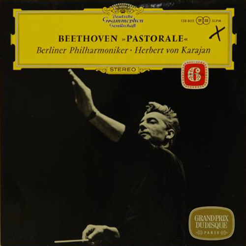 Schallplatte "Pastorale" Beethoven Herbert von Karajan LP 1962