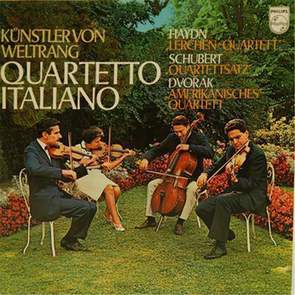 Schallplatte Quartette Haydn Schubert Dovrak Quartetto Italiano LP 1974