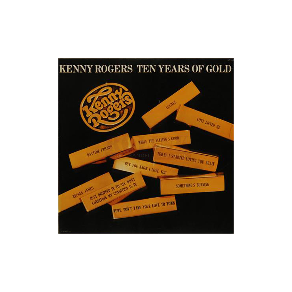 Schallplatte Ten Years Of Gold Kenny Rogers Lp 1978