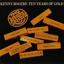 Schallplatte "Ten Years Of Gold" Kenny Rogers...