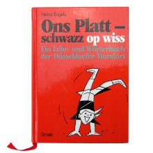 Buch Heinz Engels "Ons Platt - schwazz op wiss" Droste 1996