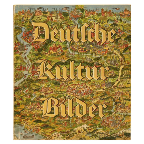 Buch Dr. Wolfgang Bruhn "Deutsche Kultur Bilder" Cigaretten-Bilderdienst 1934