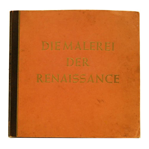 Buch - Hermann Wiemann Die Malerei der Renaissance 1938