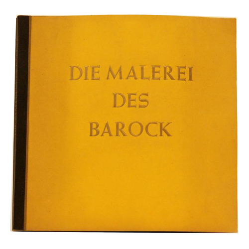 Buch Hermann Wiemann Prof. Emil Waldmann "Die Malerei des Barock" Cigaretten-Bilderdienst 1940