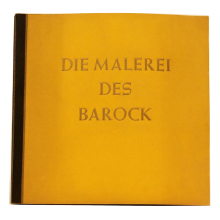 Buch - Die Malerei des Barock Cigaretten-Bilderdienst 1940