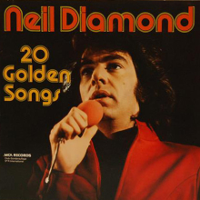 Schallplatte - 20 Golden Songs Neil Diamond LP 1975