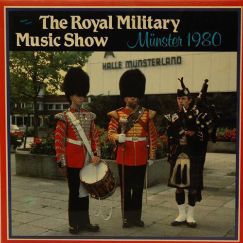 Schallplatte "The Royal Military Music Show Münster 1980" LP 1980