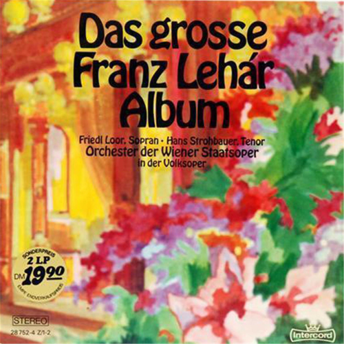 Schallplatte "Das grosse Franz Lehár Album" Franz Lehár 2 LPs