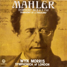 Schallplatte Symphonie Nr. 8 Mahler Wyn Morris 2 LPs 1973