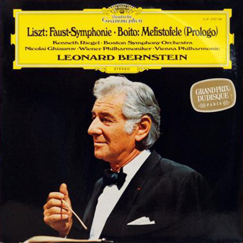 Schallplatte "Faust-Symphonie - Mefistofele (Prologo)" Liszt Boito 2 LPs 1977
