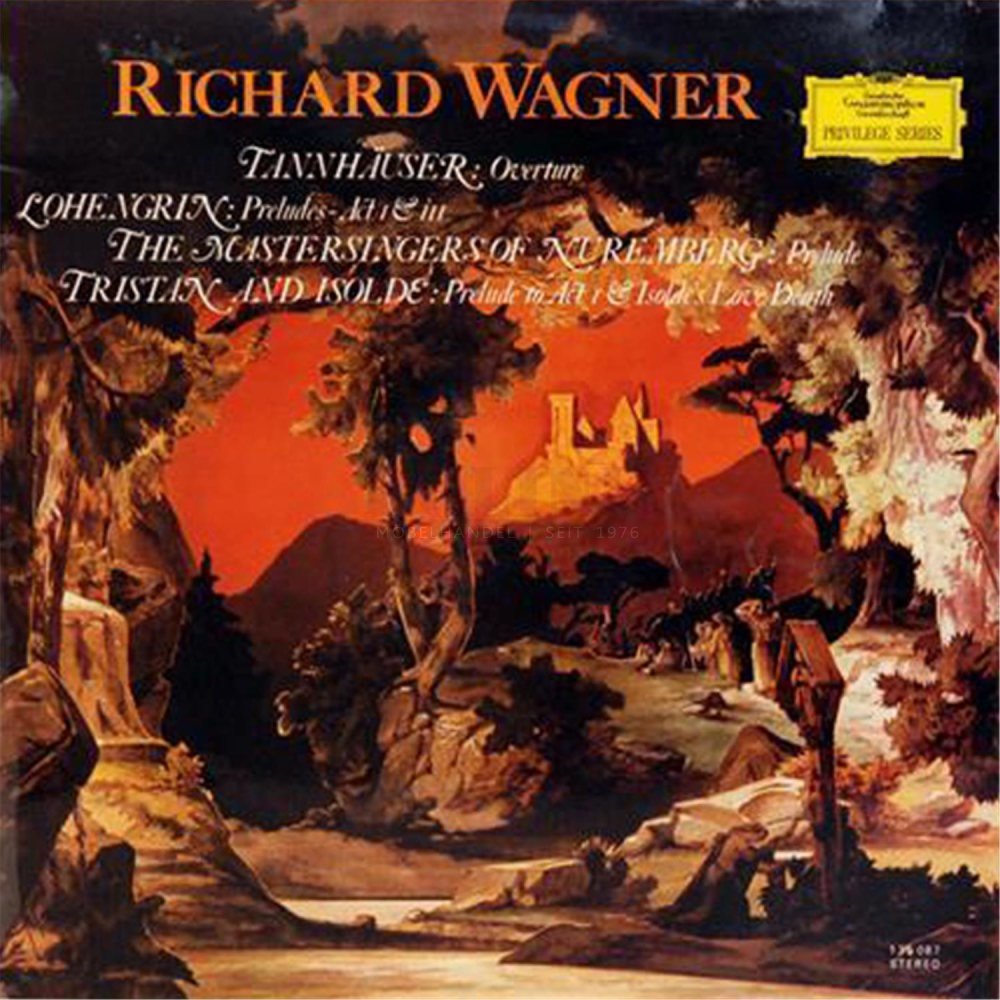 Schallplatte Tannhäuser - Lohengrin - The Mastersingers Of Nuremberg - Tristan and Isolde Wagner LP