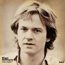 Schallplatte "Was bleibt?" Klaus Hoffmann LP 1976