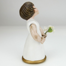 Figur Bozener Puppe Lene Thun bewegliche Arme Keramik
