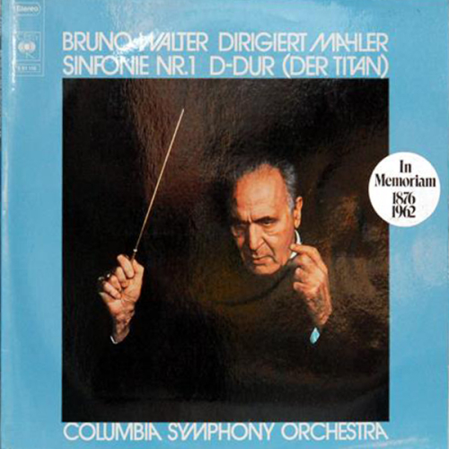Schallplatte "Sinfonie Nr. 1 D-Dur (Der Titan)" Mahler Bruno Walter LP 1975
