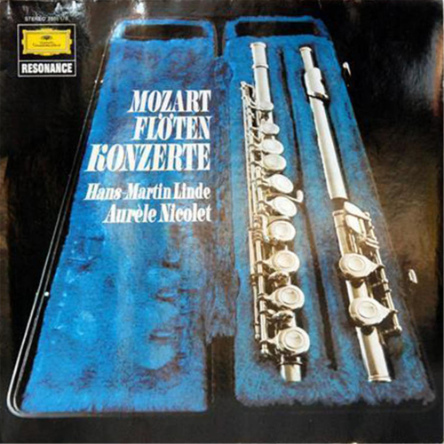 Schallplatte "Flötenkonzerte" Mozart Hans-Martin Linde Aurèle Nicolet LP 1977