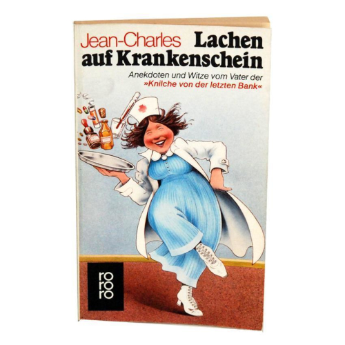 Buch Jean-Charles "Lachen auf Krankenschein" Rowohlt Verlag 1981