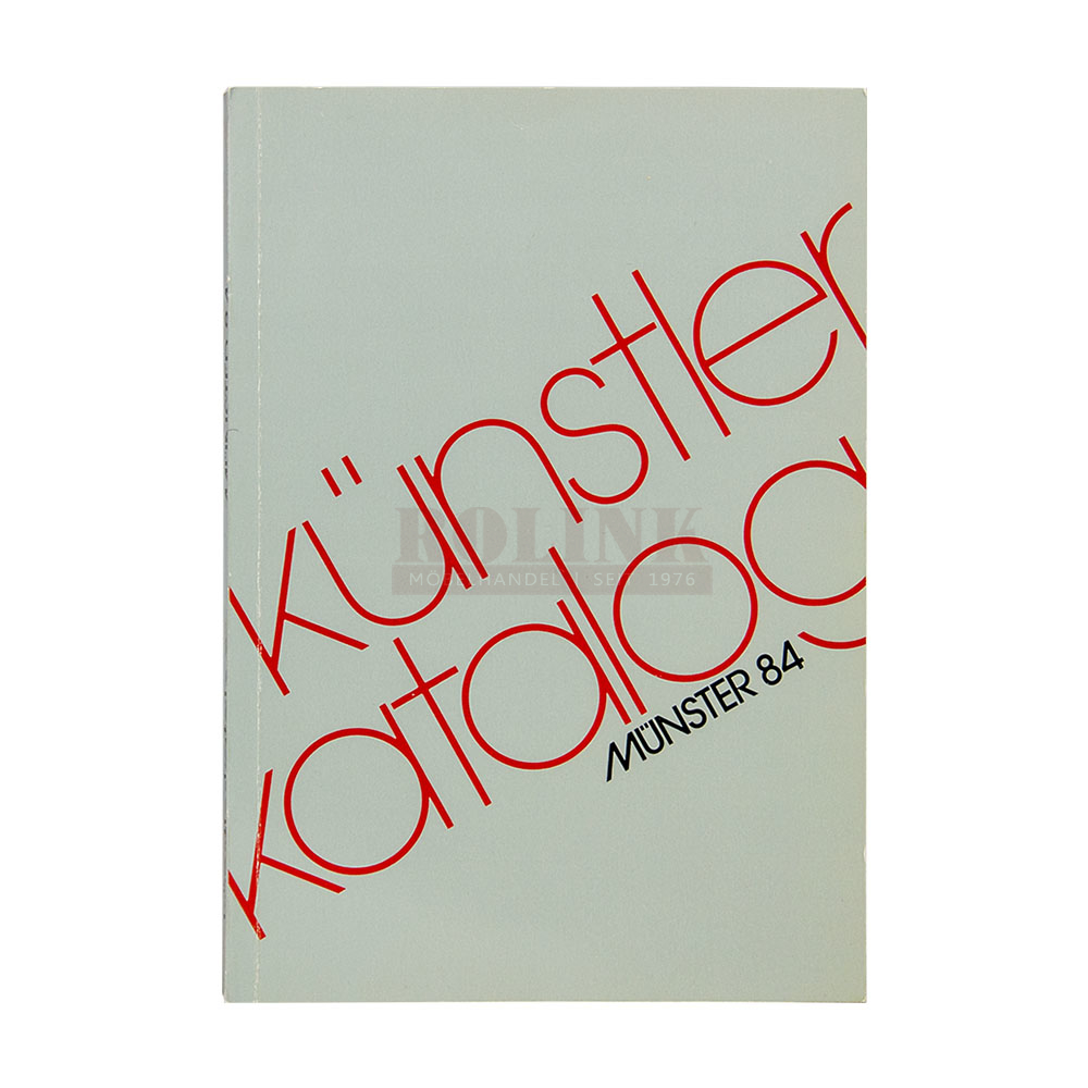 Buch Künstlerkatalog Münster 84 BBK und WKV 1984