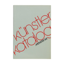 Buch "Künstlerkatalog Münster 84" BBK...