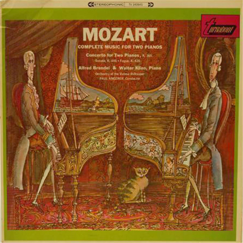 Schallplatte - Complete Music For Two Pianos Mozart LP 1967